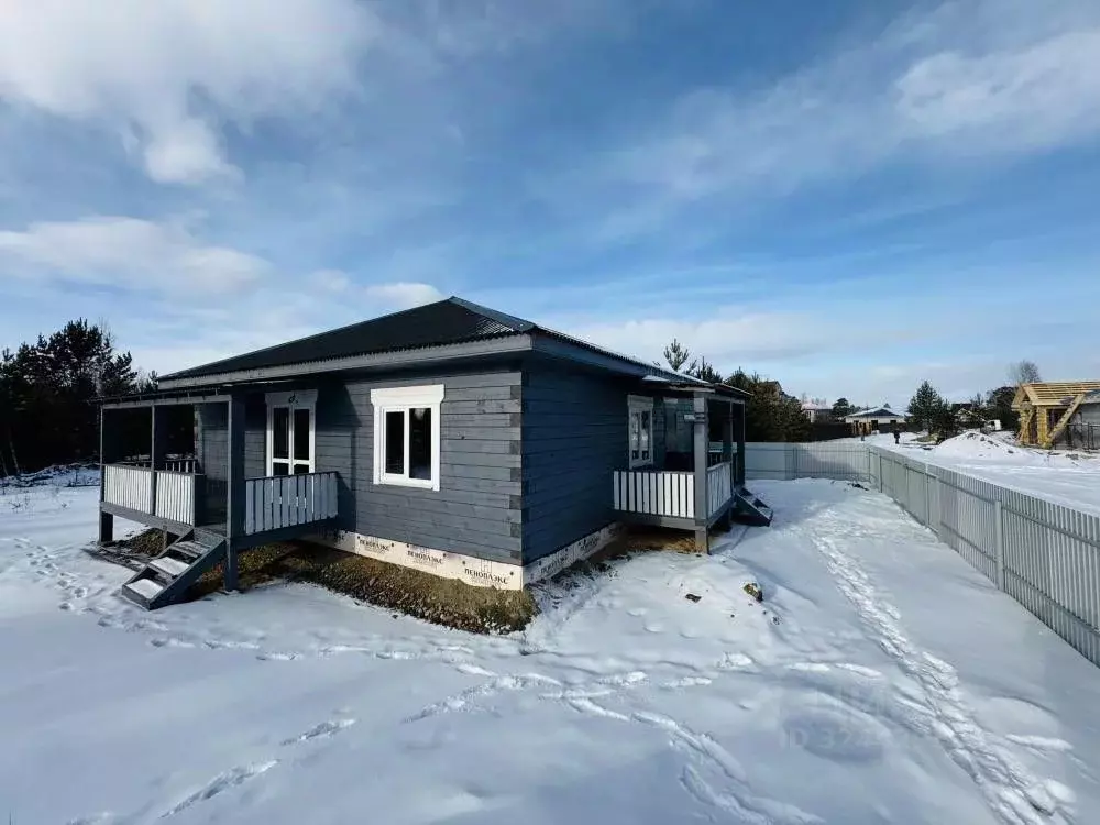 Дом в Иркутская область, Усольский район, Железнодорожное с/пос ДНП ... - Фото 1