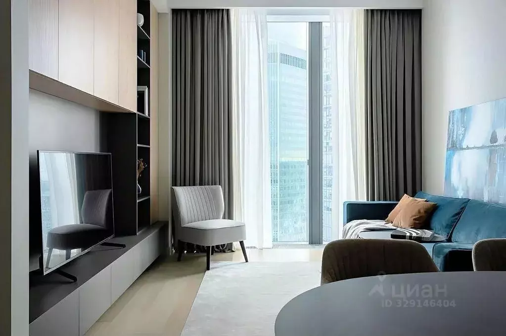 1-к кв. Москва 1-й Красногвардейский проезд, 22с2 (69.0 м) - Фото 2