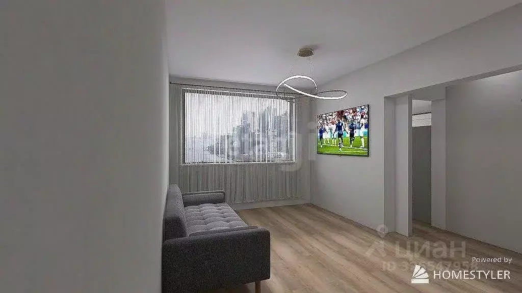 1-к кв. Тюменская область, Тюмень Харьковская ул., 56 (28.1 м) - Фото 1