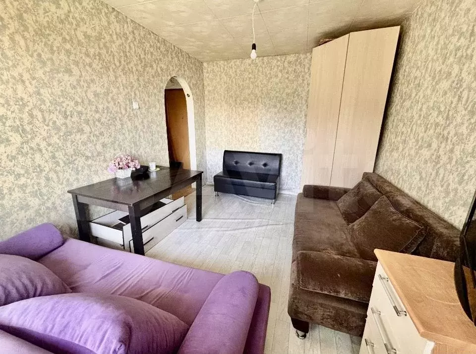 1-к. квартира, 38 м, 6/9 эт. - Фото 1