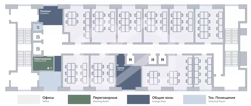 Помещение свободного назначения в Москва пер. Нижний Сусальный, 5с4 ... - Фото 2