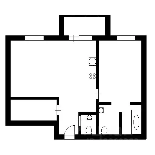 2-к кв. Новосибирская область, Новосибирск Кавалерийская ул., 9 (65.0 ... - Фото 2