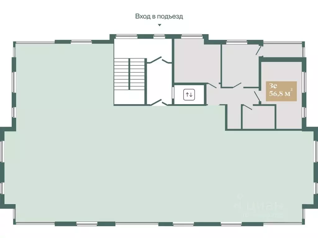 2-к кв. Тюменская область, Тюмень Ямская ул., 159с1/3 (58.91 м) - Фото 1