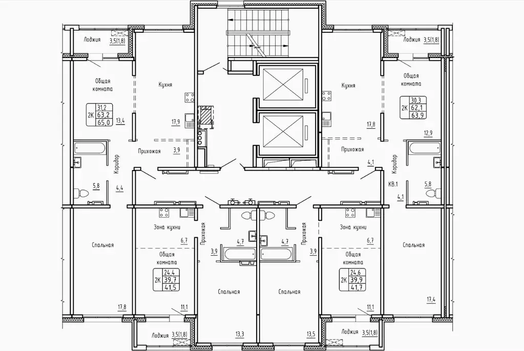 2-к кв. Новосибирская область, Новосибирск Самоцветы жилой комплекс ... - Фото 2