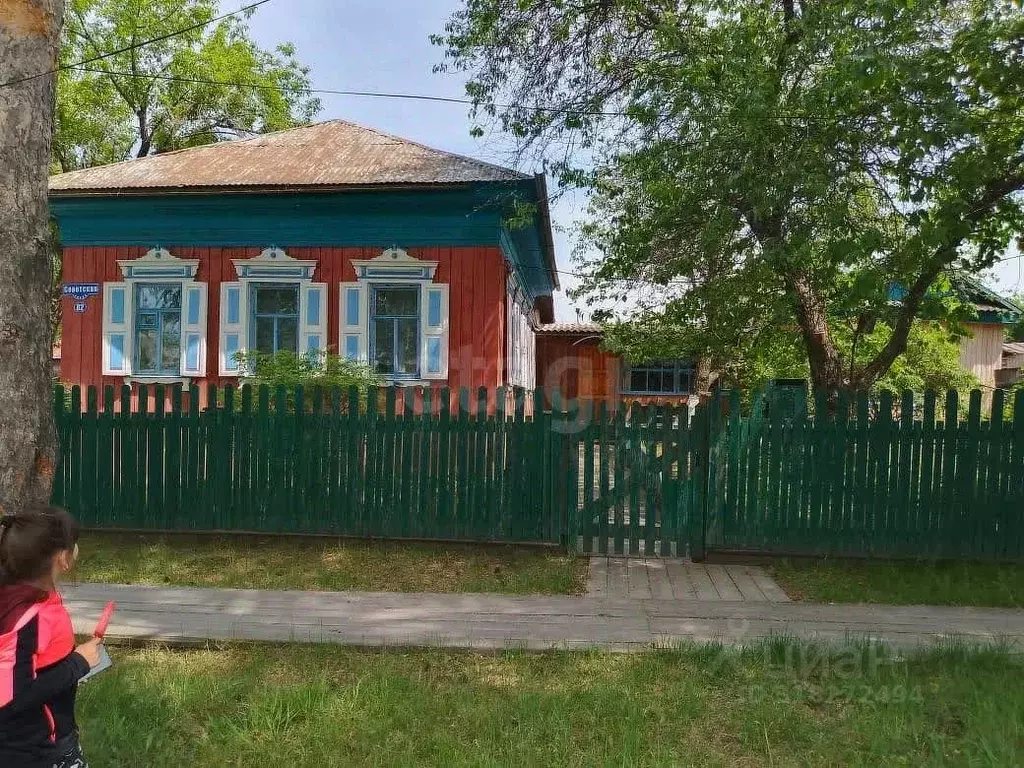 Дом в Амурская область, с. Ромны ул. Советская, 86 (27 м) - Фото 1