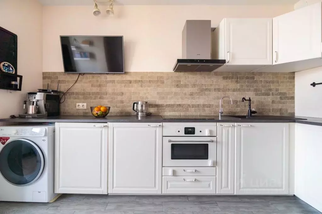 1-к кв. Санкт-Петербург наб. Реки Смоленки, 3к1 (46.5 м) - Фото 1