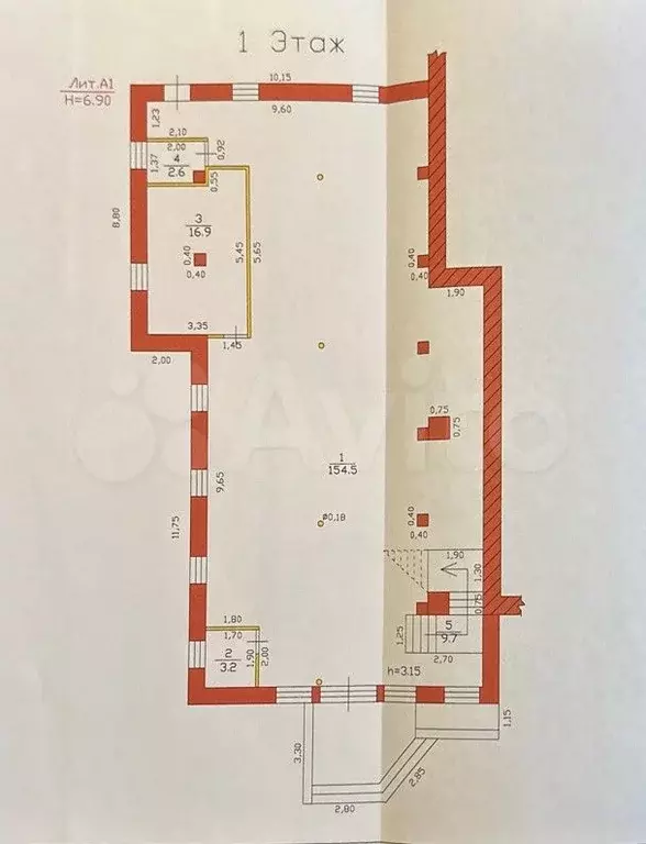 Аренда помещения в ТЦ г.Рубцовск, 186.9 м - Фото 0