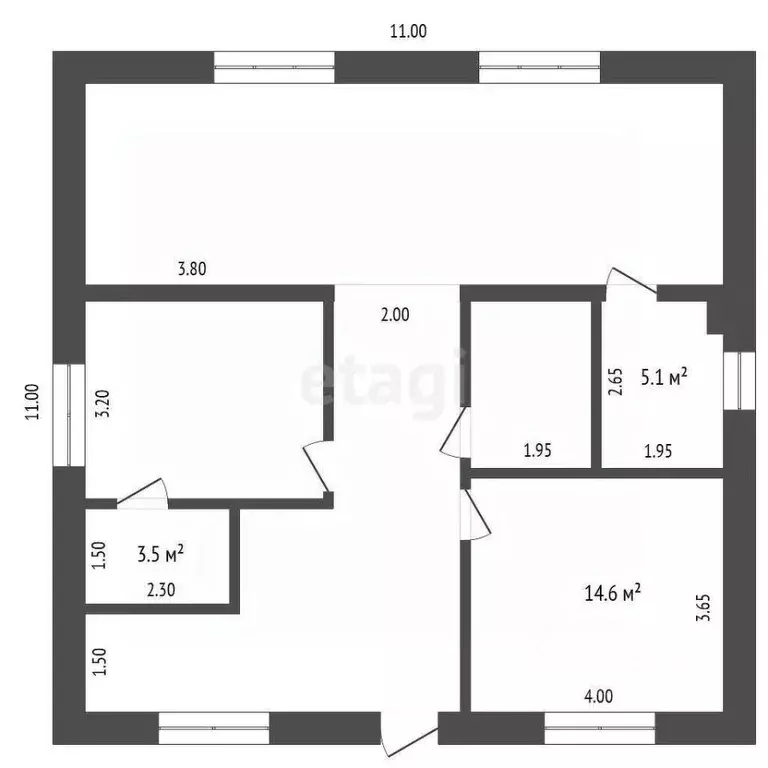 Дом в Костромская область, Костромской район, Бакшеевское с/пос, д. ... - Фото 2