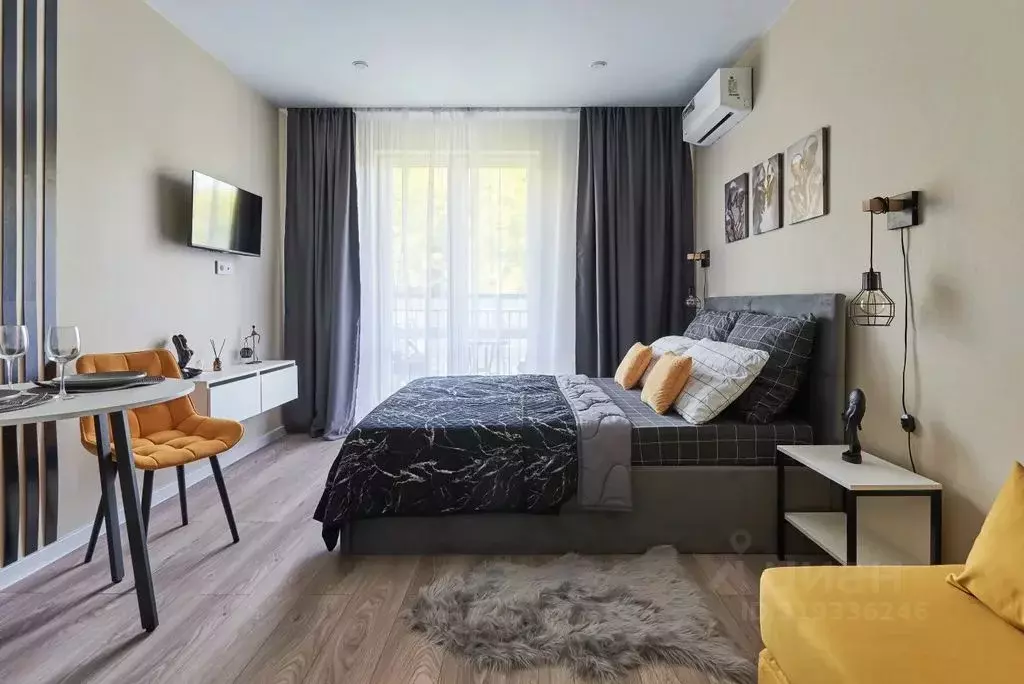 Студия Краснодарский край, Сочи ул. Искры, 88к3 (27.0 м) - Фото 0