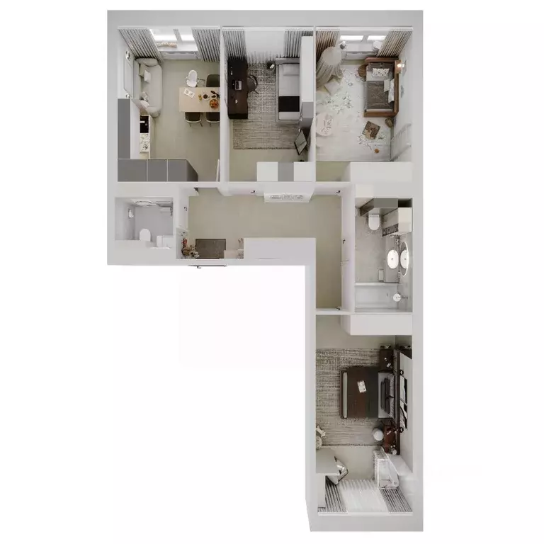 3-к кв. Пермский край, Пермь Парковый просп., 24 (83.5 м) - Фото 2