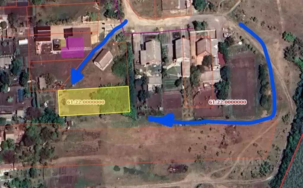 Участок в Ростовская область, Миллеровский район, Верхнеталовское ... - Фото 2