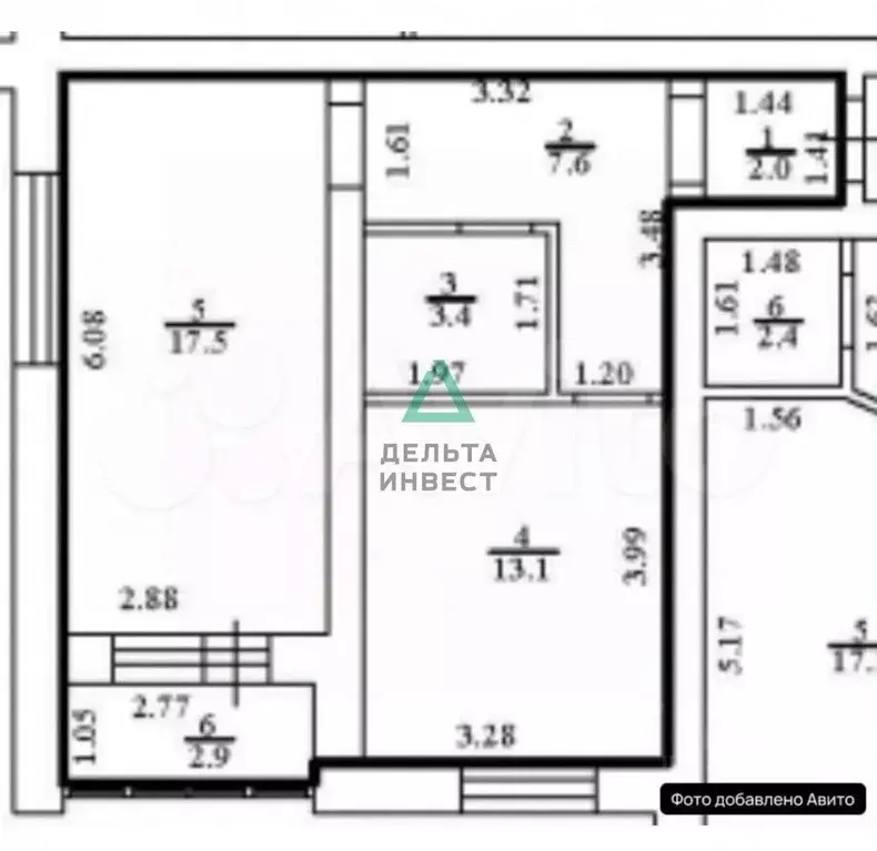 1-к кв. Башкортостан, Уфа Дагестанская ул., 33/1 (43.6 м) - Фото 2