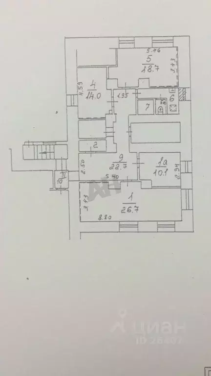 Офис в Москва ул. Усачева, 29К1 (106 м) - Фото 2