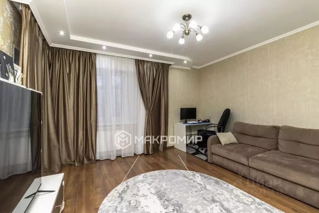 2-к кв. Ханты-Мансийский АО, Сургут ул. Флегонта Показаньева, 4 (62.0 ... - Фото 1