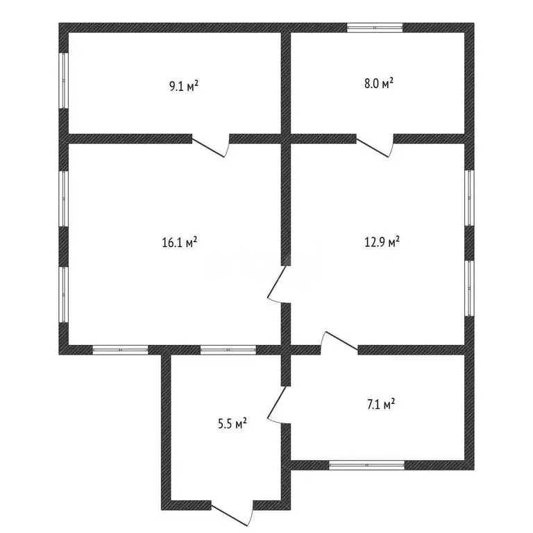 Дом в Черкесск, Весенняя улица (58.7 м) - Фото 2