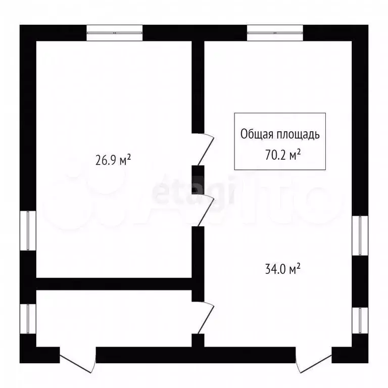 Дом 70,2 м на участке 9,2 сот. - Фото 0