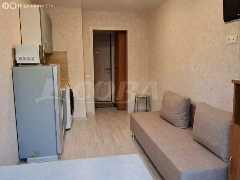 Квартира-студия: Тюмень, Ставропольская улица, 1В (13.1 м) - Фото 2