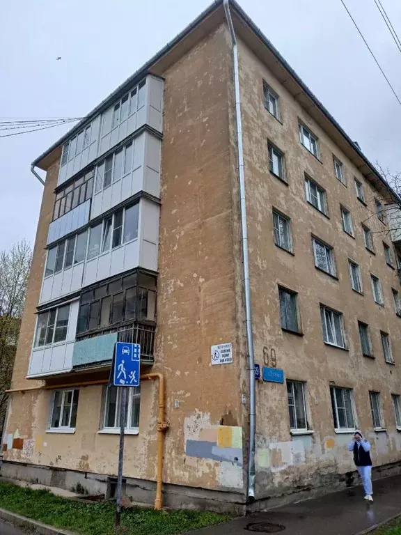 4-к кв. Вологодская область, Вологда ул. Пугачева, 69 (61.4 м) - Фото 1