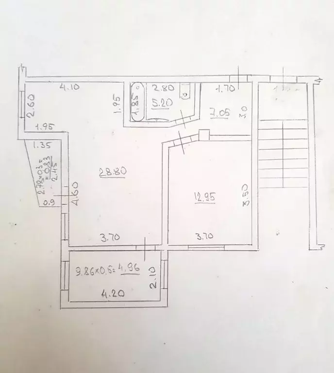 2-к кв. Севастополь ул. Астана Кесаева, 12А (54.0 м) - Фото 1