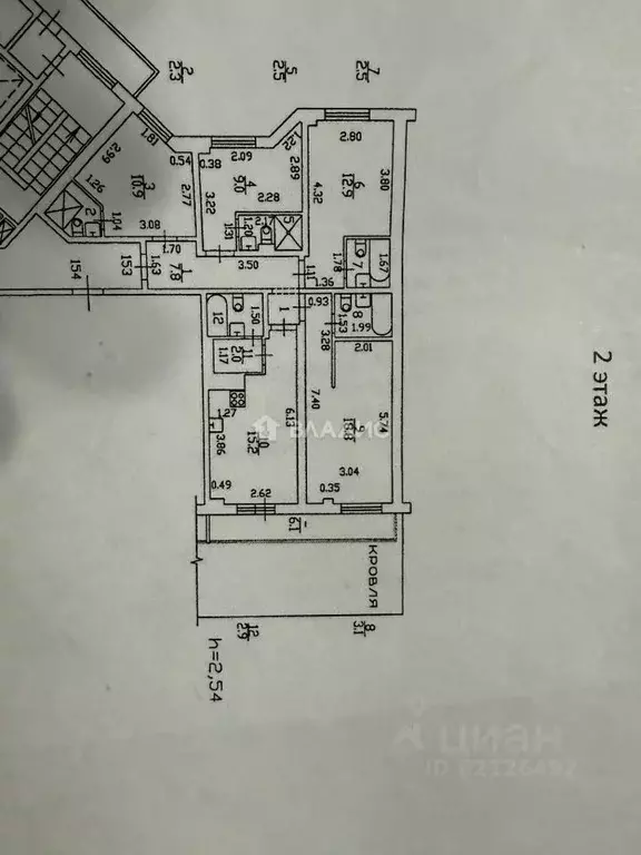 Студия Санкт-Петербург пос. Шушары, ул. Вишерская, 22 (22.0 м) - Фото 2