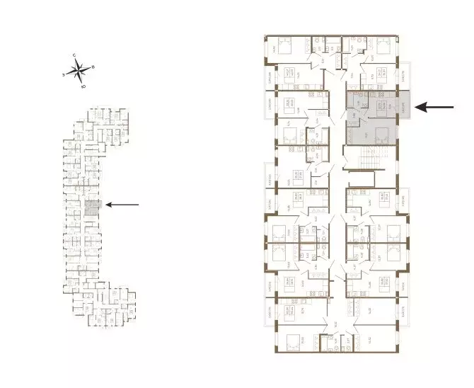 1-комнатная квартира: Сертолово, Златоглавая улица, 2к1 (34.66 м) - Фото 2