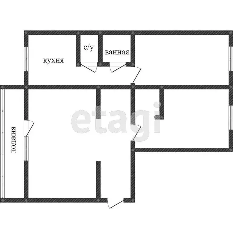 2-комнатная квартира: Миасс, улица Академика Павлова, 27 (56.9 м) - Фото 0