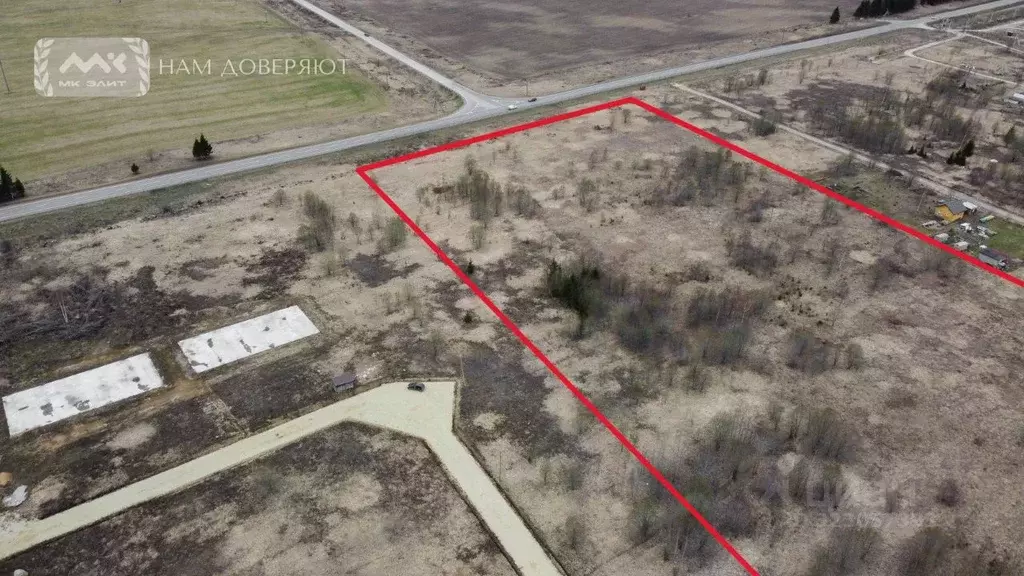 Участок в Ленинградская область, Ломоносовский район, Гостилицкое ... - Фото 2