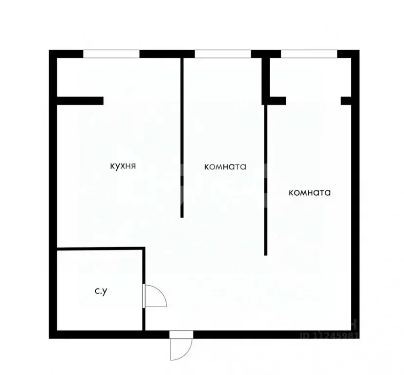 2-к кв. Краснодарский край, Сочи ул. Тимирязева, 44/1 (43.0 м) - Фото 2