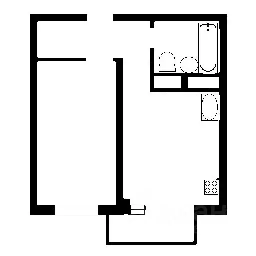 1-к кв. Краснодарский край, Сочи ул. Тимирязева, 34Б (35.27 м) - Фото 1