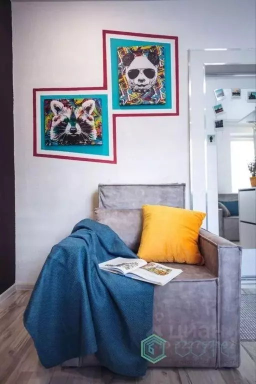 1-к кв. Калининградская область, Калининград Вагоностроительная ул., ... - Фото 2