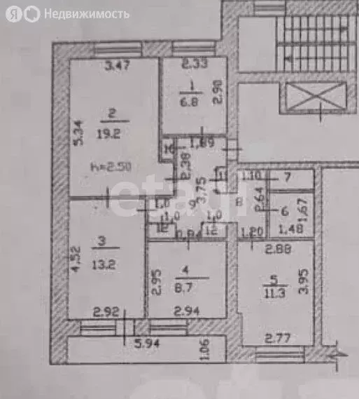 4-комнатная квартира: Абакан, улица Чертыгашева, 146 (74.6 м) - Фото 0