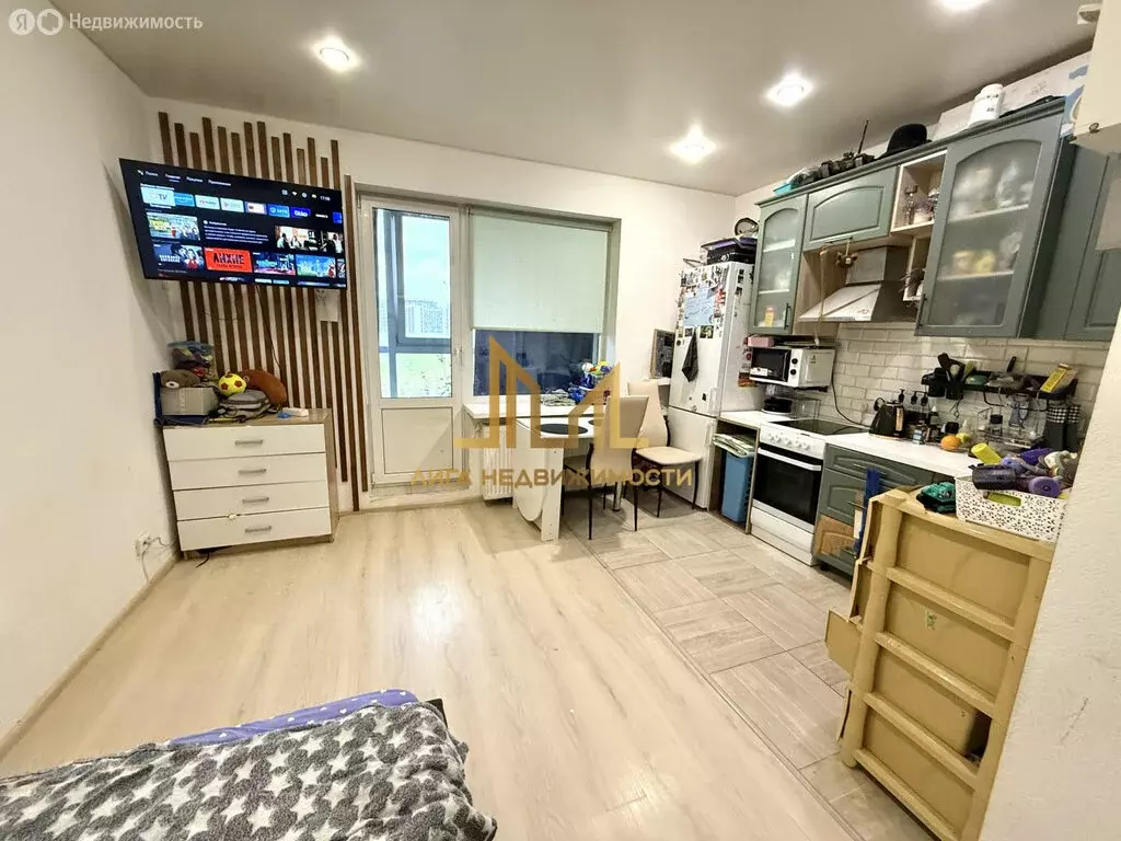 Квартира-студия: Бугры, Петровский бульвар, 25 (25 м) - Фото 1