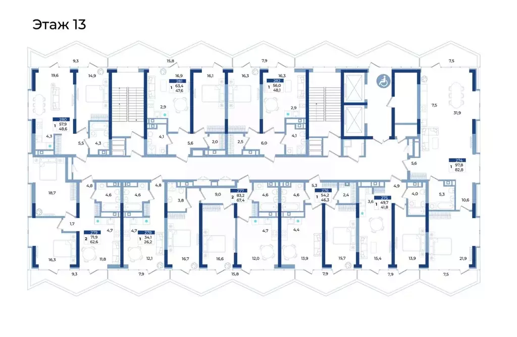 2-к кв. Крым, Алушта ул. Октябрьская, 10 (83.2 м) - Фото 2