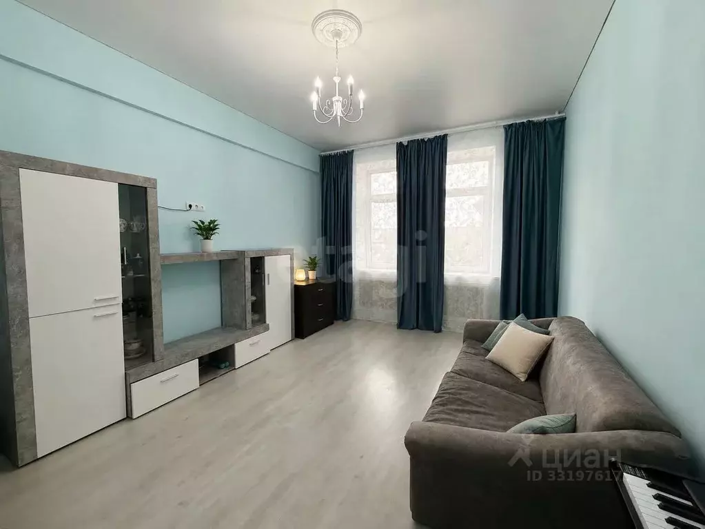 2-к кв. Татарстан, Казань ул. Нурсултана Назарбаева, 9/2 (65.4 м) - Фото 1