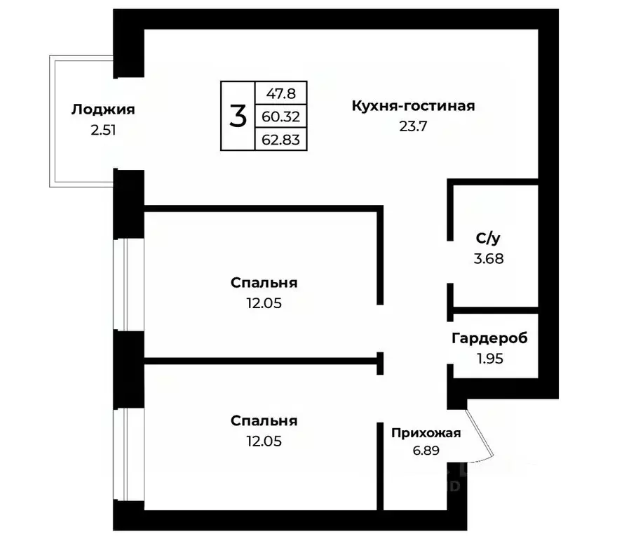 3-к кв. Оренбургская область, Оренбургский район, пос. Пригородный ... - Фото 0