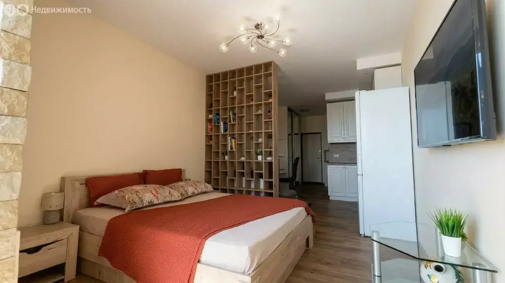 Квартира-студия: Сочи, Виноградная улица, 22/1А (36 м) - Фото 1