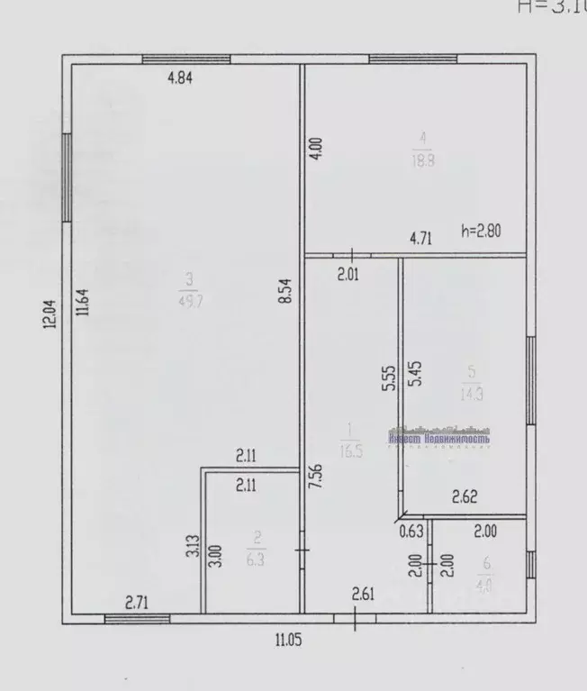 Дом в Алтайский край, Первомайский район, с. Фирсово, Рощино мкр ул. ... - Фото 2
