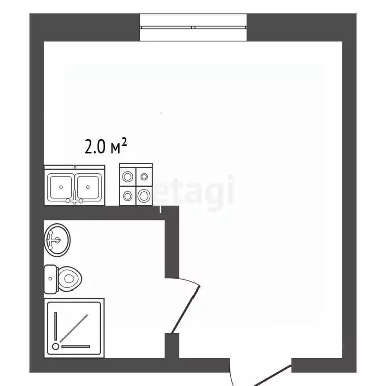 Студия Москва Нижегородская ул., 104С2 (11.3 м) - Фото 2