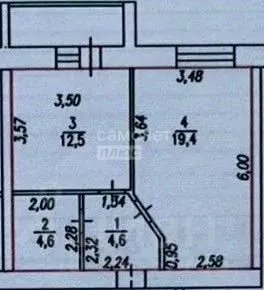 1-к кв. Омская область, Омск просп. Комарова, 16 (41.1 м) - Фото 1