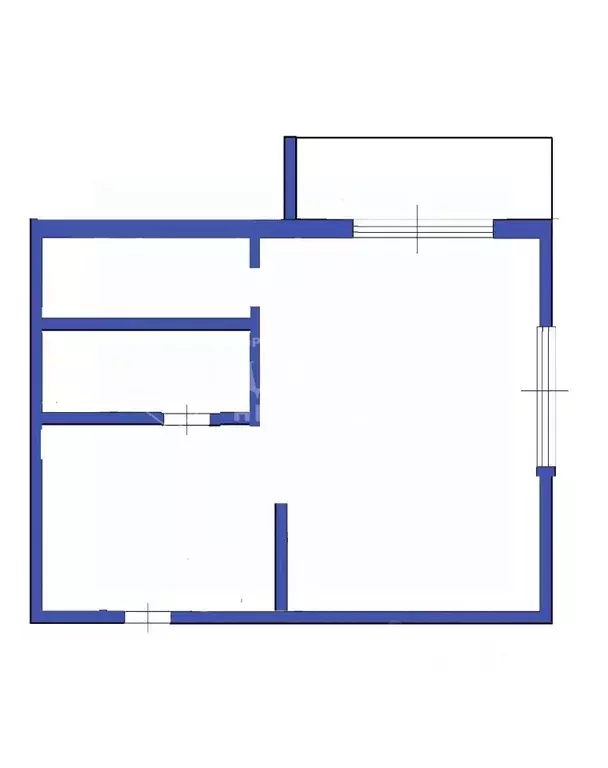 1-к кв. Кемеровская область, Юрга ул. Мира, 24А (34.6 м) - Фото 2
