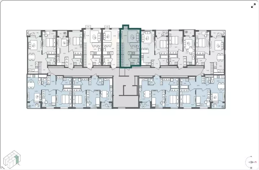 Квартира-студия: село Перхушково, микрорайон Равновесие, 4 (30 м) - Фото 2