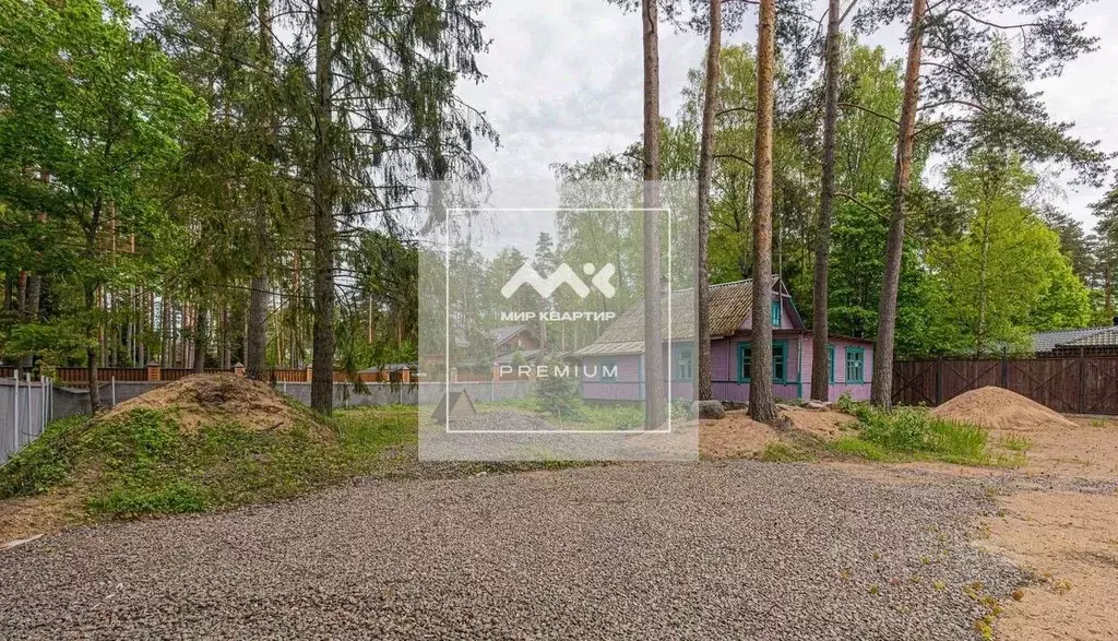 Участок в Санкт-Петербург пос. Комарово, ул. Ленинградская, 11 (12.45 ... - Фото 1