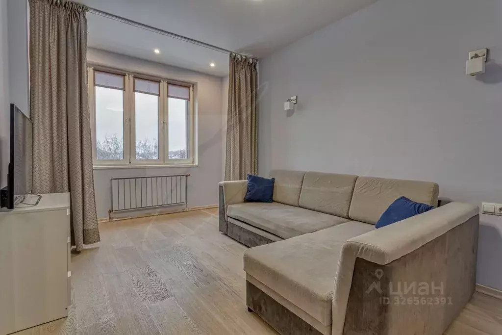 1-к кв. Московская область, Одинцово ул. Сколковская, 1Г (37.2 м) - Фото 2