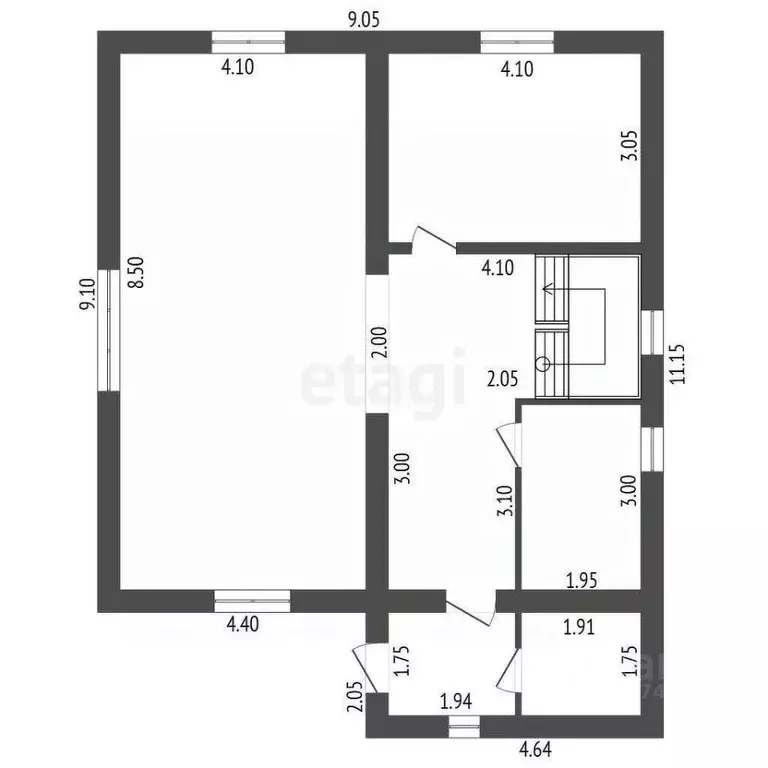 Дом в Ленинградская область, Гатчинский муниципальный округ, пос. ... - Фото 2