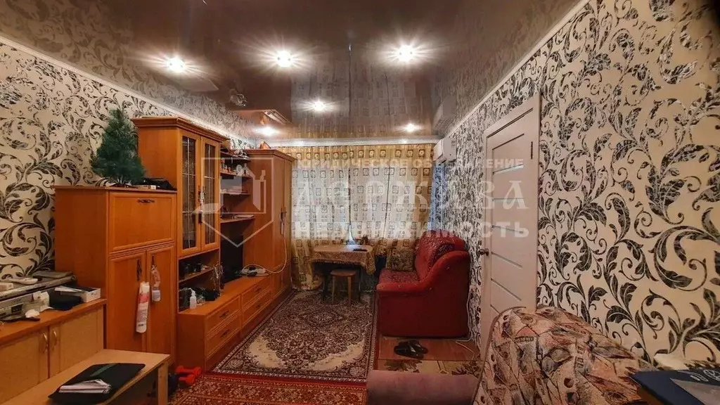 1-к кв. Кемеровская область, Междуреченск ул. Пушкина, 2А (33.4 м) - Фото 1