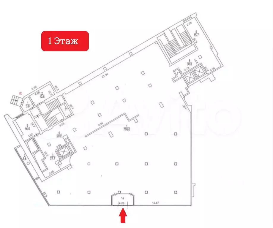 Продажа Помещения на Новом Арбате - 1698,5 м - Фото 0