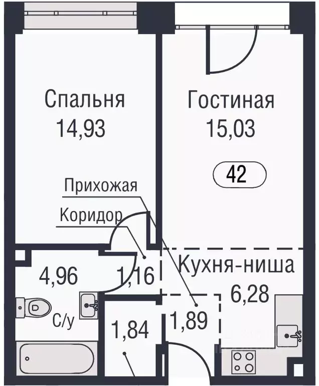 2-к кв. Москва ул. Академика Челомея, 1А (47.5 м) - Фото 0