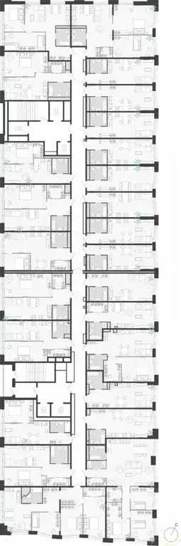 Студия Приморский край, Владивосток ул. Нейбута (87.36 м) - Фото 1