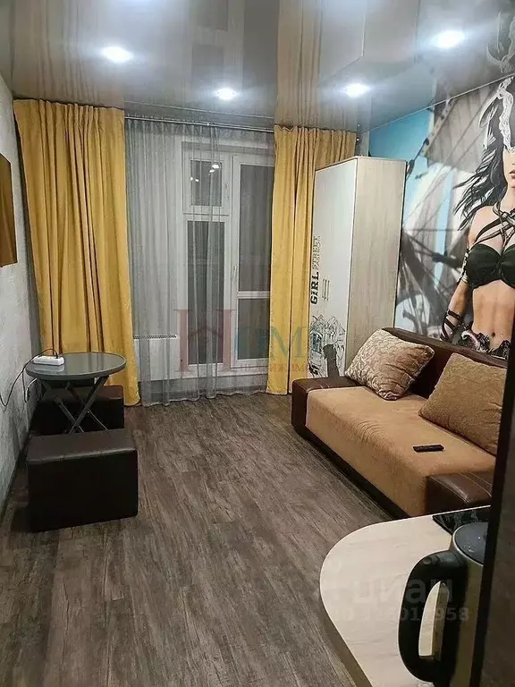 Студия Новосибирская область, Новосибирск ул. Виктора Уса, 9 (21.0 м) - Фото 1