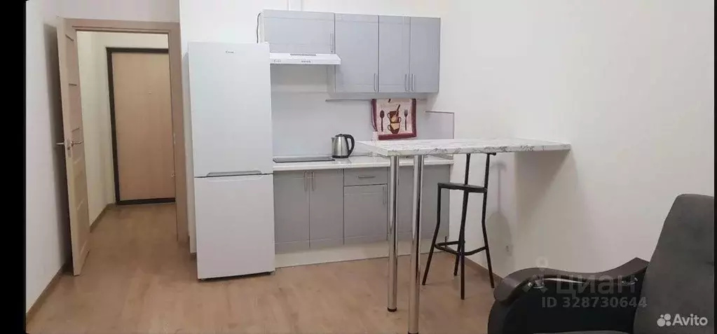 Квартира, студия, 25.2 м - Фото 1